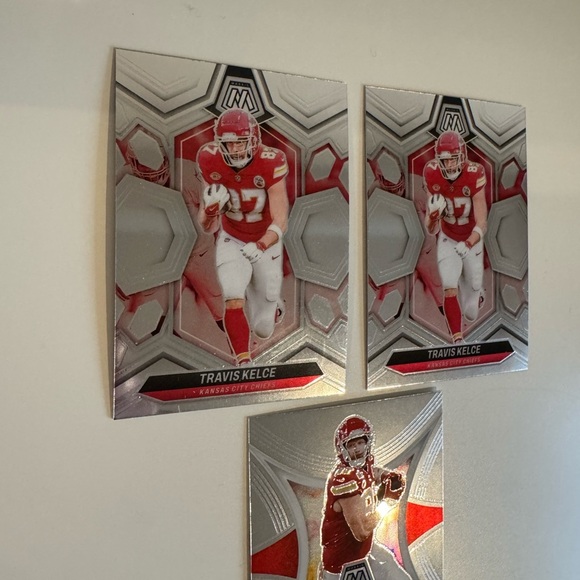 🔥 2024 Travis Kelce Panini Mosaic lot of 3 cards - Picture 2 of 5